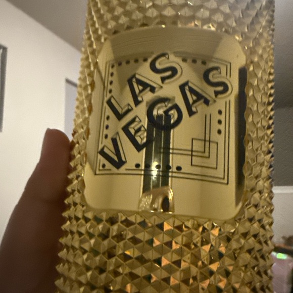 Rare Starbucks Metallic Gold Studded Tumbler 24oz Las Vegas limited edition - Picture 2 of 7